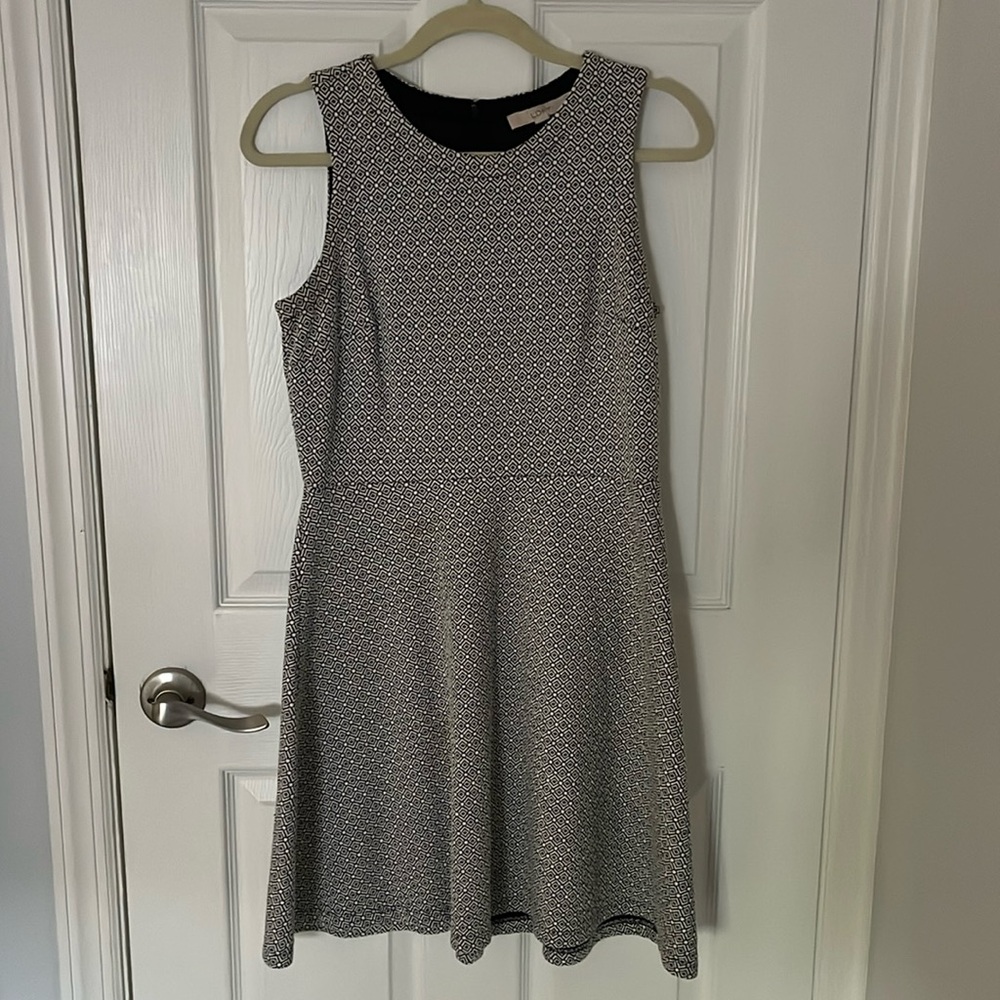Loft size 4 cotton/spandex dress